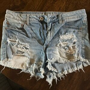 American eagle hi-rise shorts